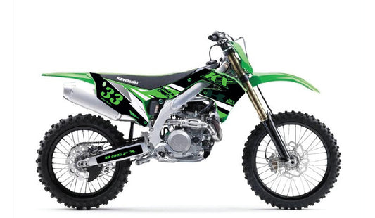 Kawasaki KX 450 (19-23) KX 250 (21-23) D33-1 Graphic Kit - Pro Edition