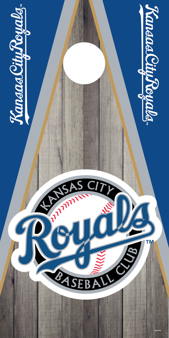 Corn Hole Board Wrap - Kansas City Royals Cornhole D3