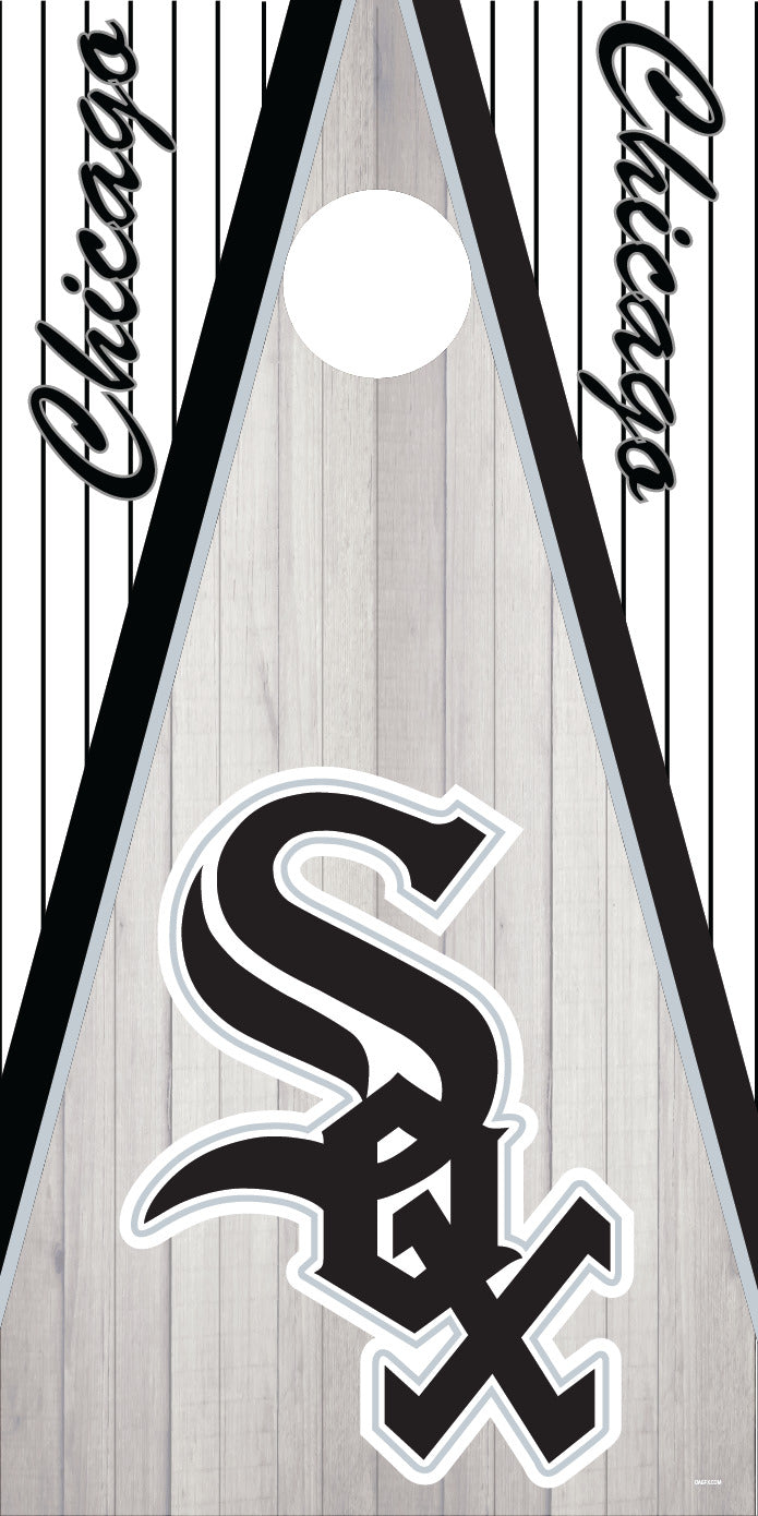 Corn Hole Board Wrap - Chicago White Sox Cornhole