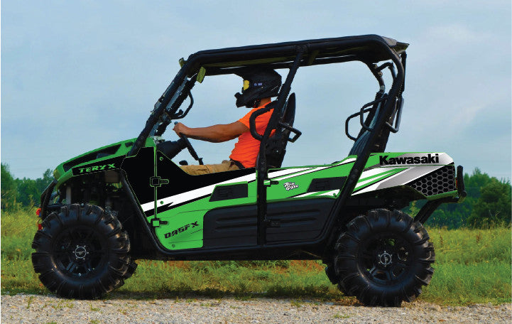 2012 -2015 Kawasaki Teryx 4 750 800 Graphic Kit Pro Edition D33-1 Green