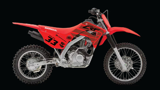 2019+ Honda CRF 125 Graphics Kit - Pro Ed D00-2 CRF125