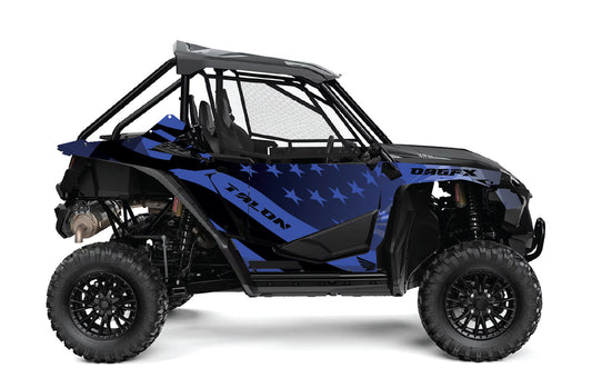 2019-2022 Honda Talon 1000R 1000X 2 Door Graphics Kit - Pro Ed D69-3 USA Flag