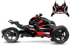 2019 - 2025 Can Am Ryker Graphics Kit  Pro Edition D77-1 OAGFX Racing