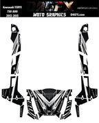2012 -2015 Kawasaki Teryx 4 750 800 Graphic Kit Pro Edition D33-3 Black