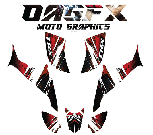 2007-2018 Honda TRX 90 Graphics Kit - Pro Ed D35-2