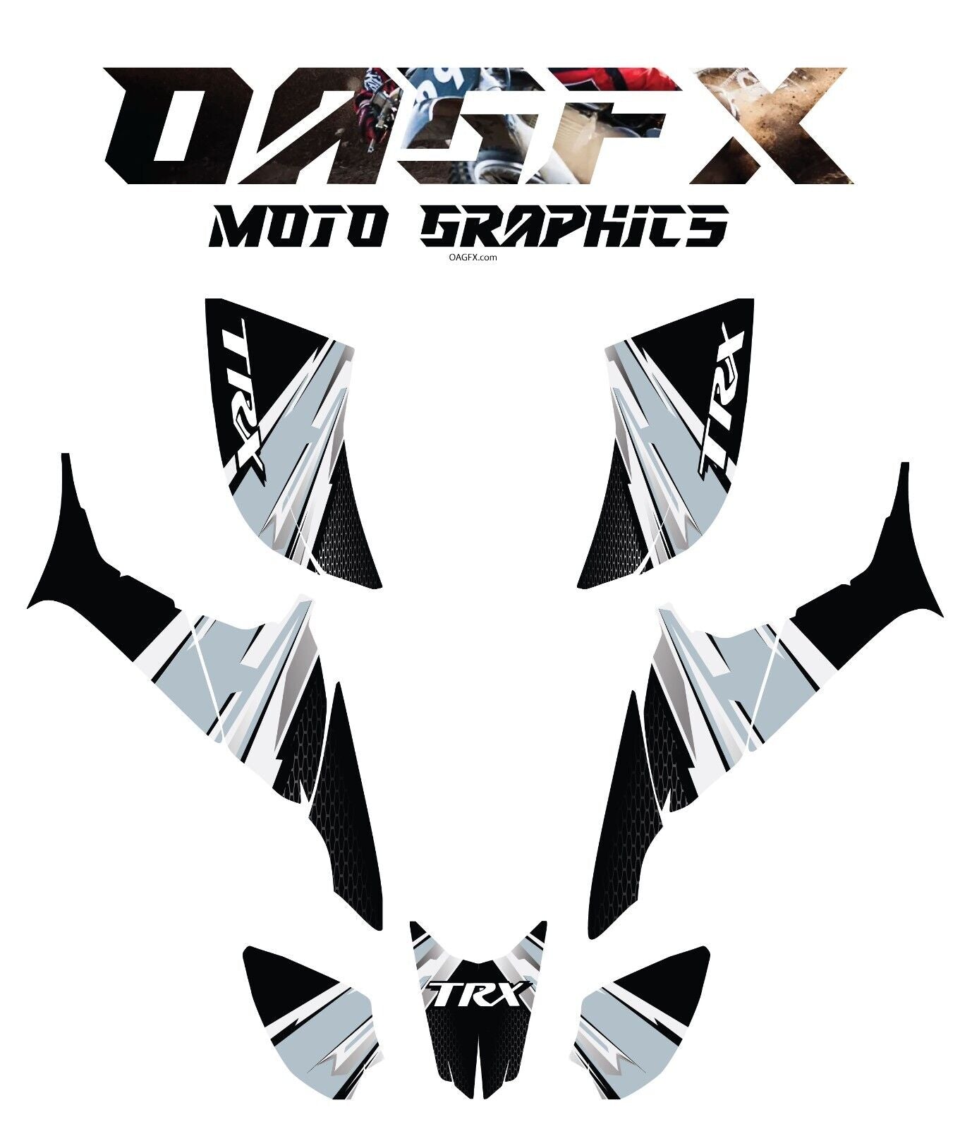 2007-2018 Honda TRX 90 Graphics Kit - Pro Ed D33-5