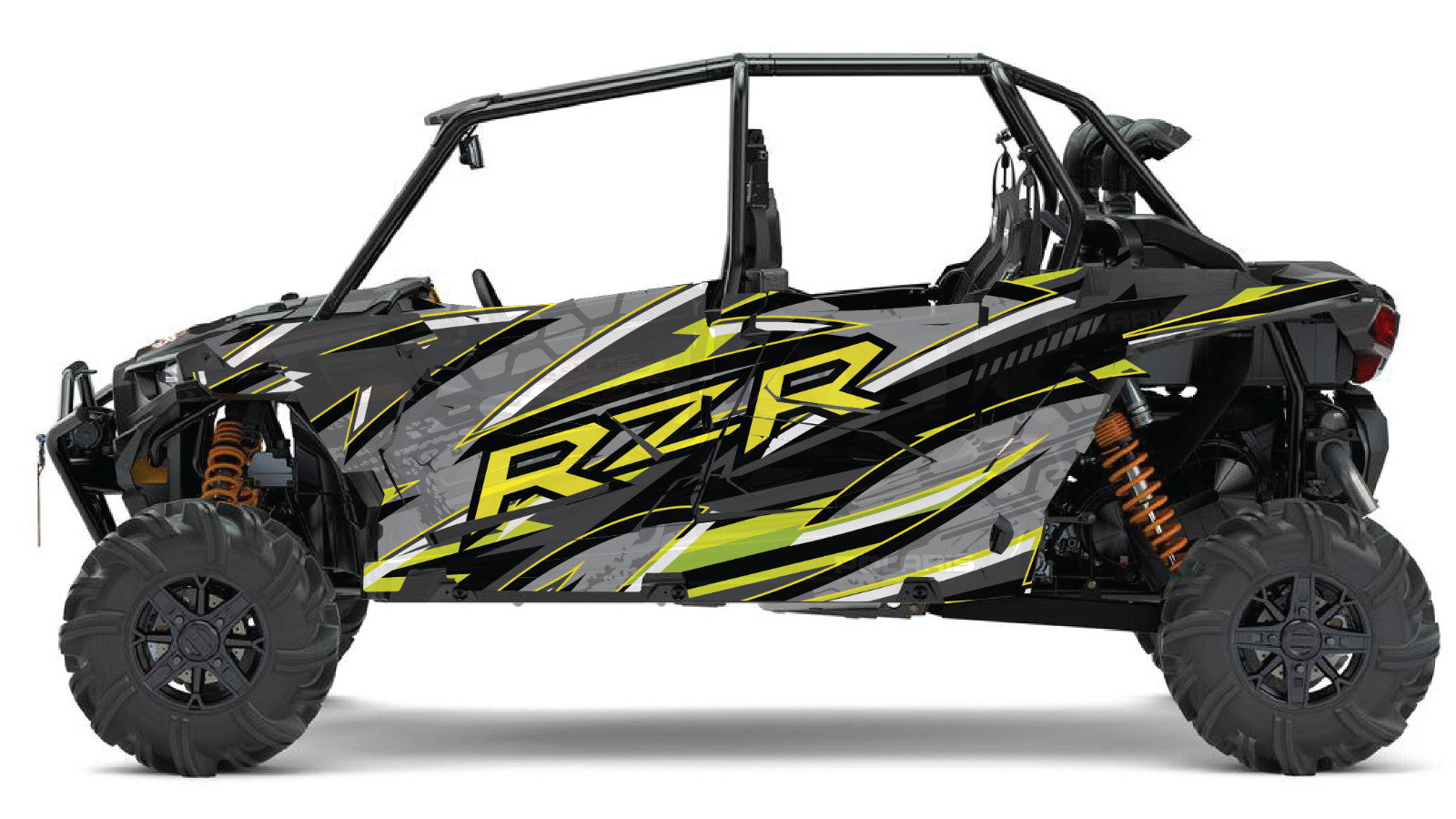2019 - 2022 Polaris RZR Turbo S Velocity 4 Door  Graphics Kit D43-4