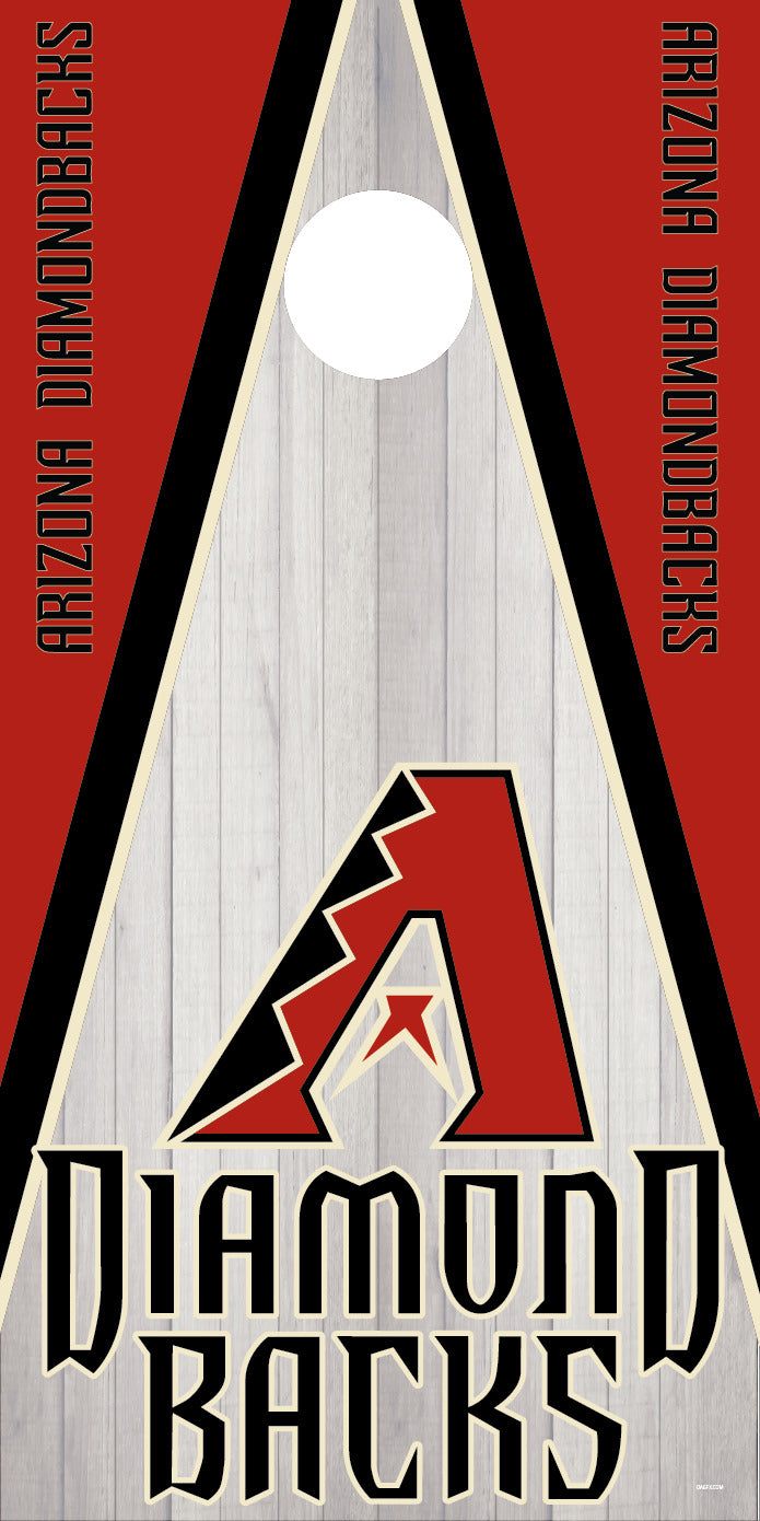 Corn Hole Board Wrap - Arizona Diamondbacks Cornhole