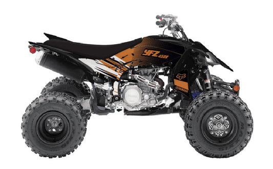 2014 - 2023 OAGFX Yamaha YFZ 450 Graphics Kit D35-3 Orange