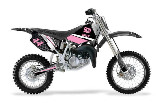 1996 - 2002 Honda CR 80  OAGFX Graphics Kit - D33-4 Pink