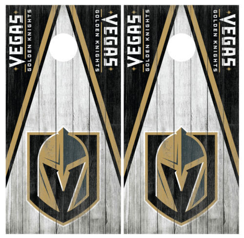 Corn Hole Board Wrap - Las Vegas Golden  Knights Cornhole