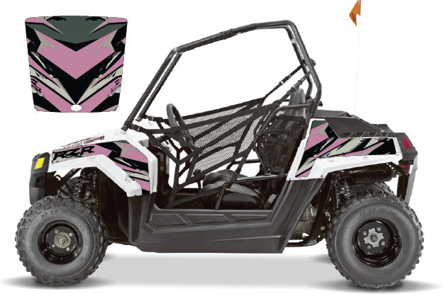 2009 - 2018 Polaris RZR 170 UTV Graphics Kit D39-3 Pink