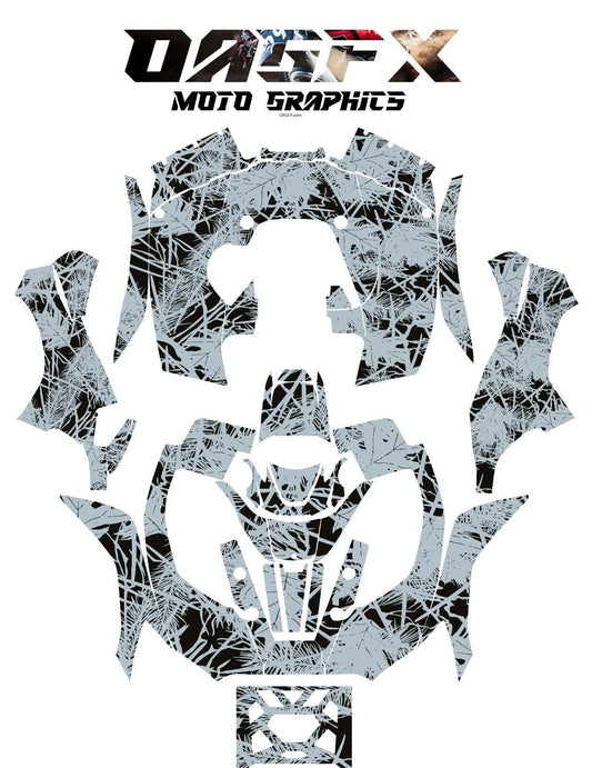 2012 - 2022 Kawasaki Brute Force 750 Graphic Kit - Pro Edition D44-2 Camo