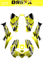 2006-2018 Honda TRX 250 EX Graphics Kit - Pro Ed D52-2 Yellow