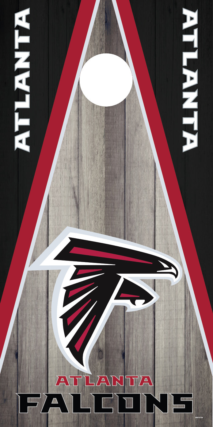 Corn Hole Board Wrap - Atlanta Falcons Cornhole
