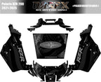 2021-2025 Polaris RZR 200 EFI UTV Graphics Kit D69-1 USA Stealth