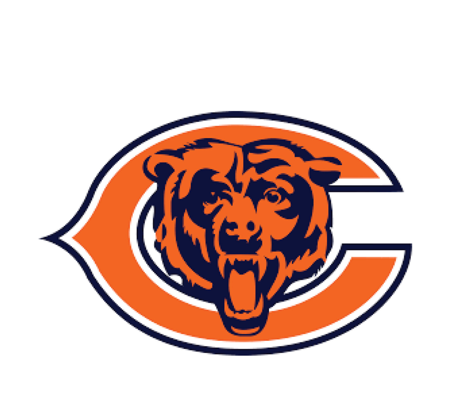 Chicago Bears Decal D2 ~ Vinyl Car Sticker - Wall, Cornholes Graphics