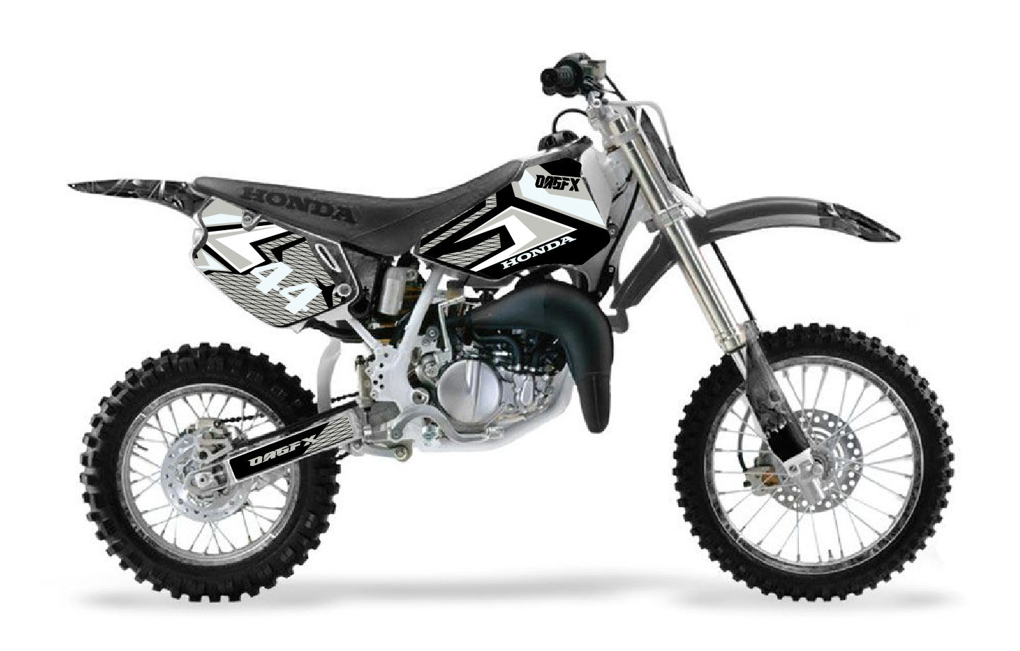 1996 - 2002 Honda CR 80  OAGFX Graphics Kit - D36-5 Grey