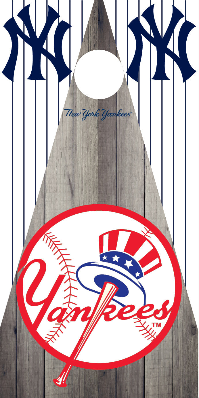 Corn Hole Board Wrap - New York Yankees D3 Set Cornhole