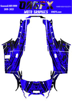 2019 - 2023 Kawasaki Teryx KRX 1000 Graphic Kit -Pro Edition D79-3