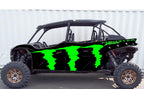 2020 - 2024 Kawasaki Teryx KRX 4 Door 1000 Graphic Kit - Pro Edition D- Monster