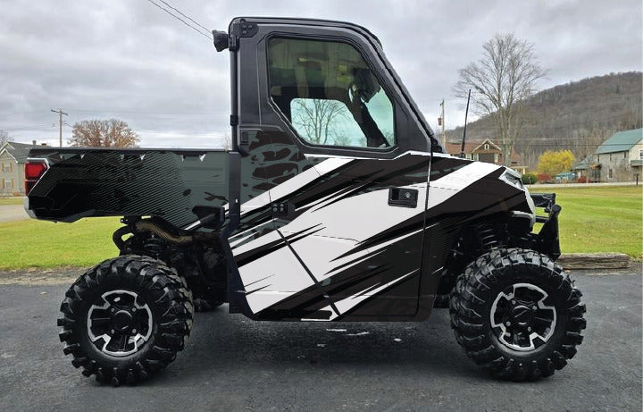 2018 - 2024 Polaris Ranger 1000 Graphics Kit D35-4 Stealth