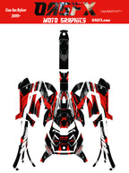 2019 - 2025 Can Am Ryker Graphics Kit  Pro Edition D77-1 OAGFX Racing