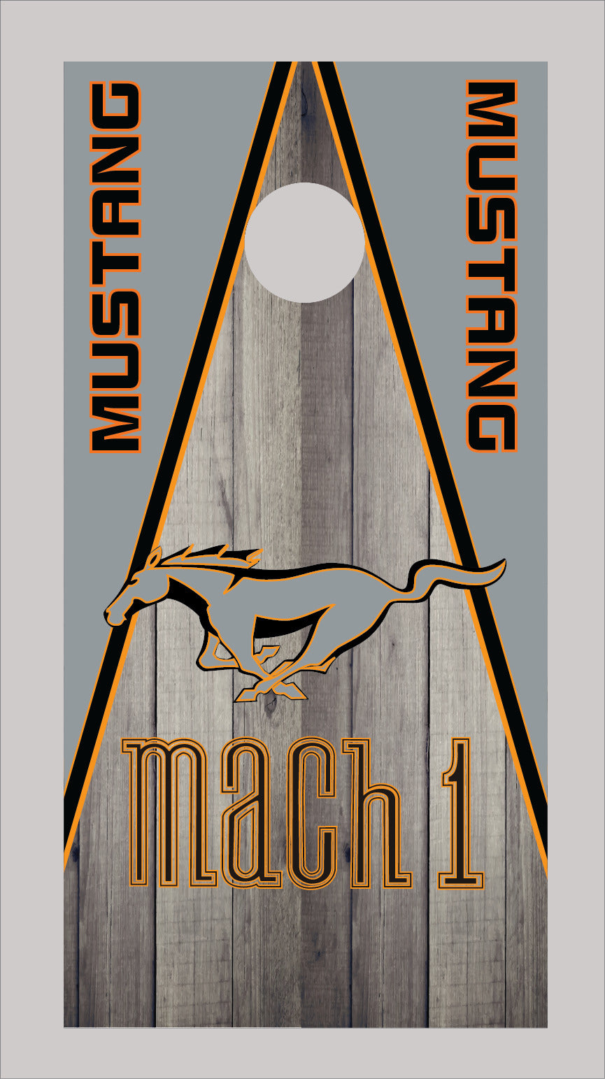 Corn Hole Board Wrap - Mach 1 Cornhole