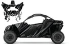 2017 - 2024 Can Am X3 Maverick Graphics Kit  Pro Edition D62-1 Black/Grey