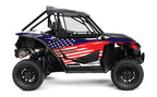 2019-2022 Honda Talon 1000R 1000X 2 Door Graphics Kit - Pro Ed D38-1 Flag