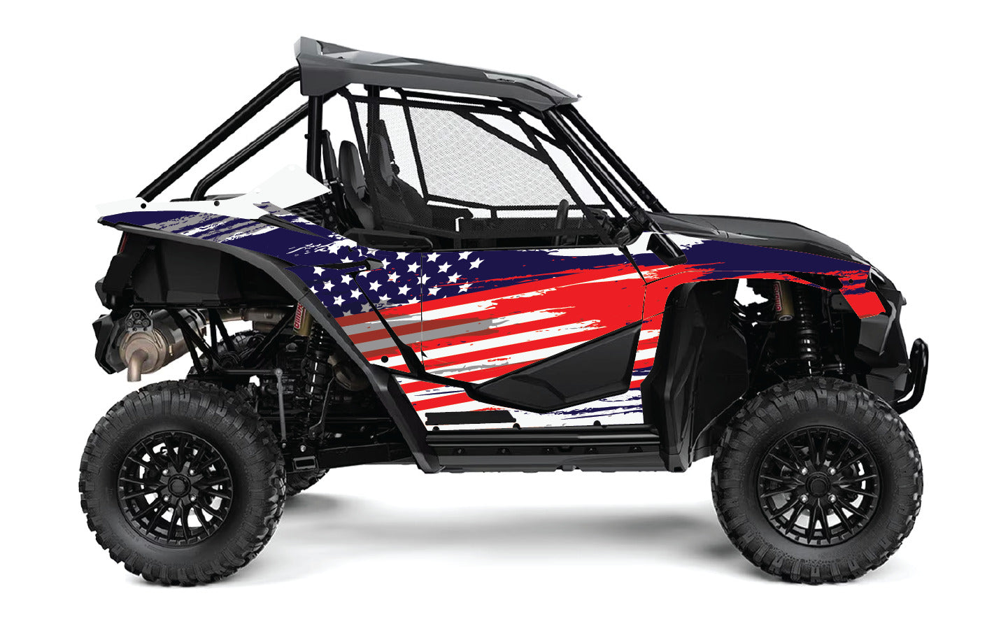 2019-2022 Honda Talon 1000R 1000X 2 Door Graphics Kit - Pro Ed D38-1 Flag