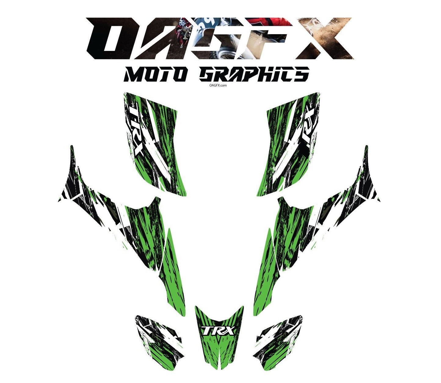 2007-2018 Honda TRX 90 Graphics Kit - Pro Ed D17-2