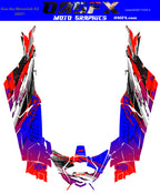 2017-2024 Can Am X3 Max 4 Door Maverick RR DS Graphics Kit  D53-4 Wild