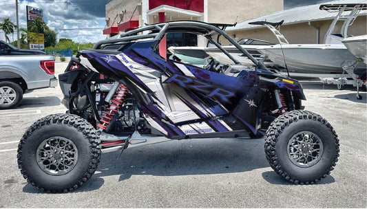 2022-2024 Polaris RZR Pro R OAGFX Graphics Kit D35-1 Blue