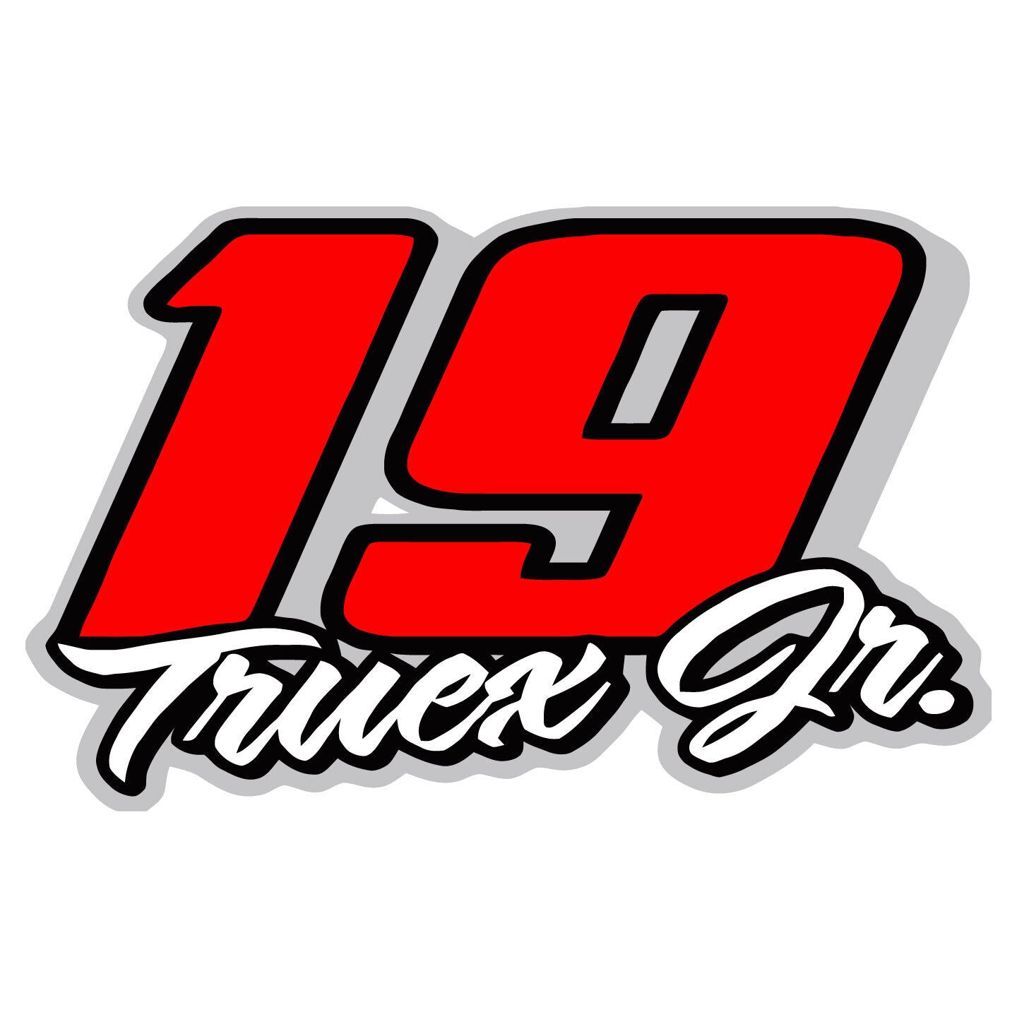 NASCAR #19 Martin Truex Jr.  Decal  ~  Vinyl Car Wall Sticker