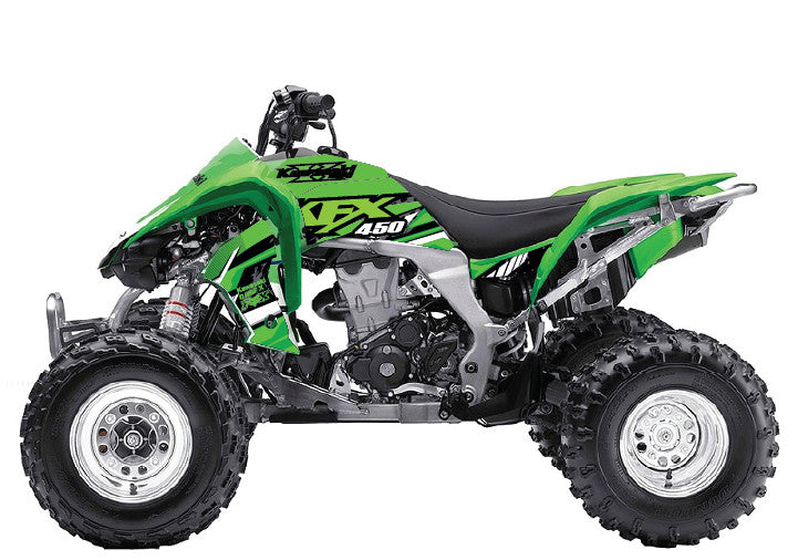 2008 - 2014 Kawasaki KFX 450 Graphic Kit -  D52-1 Green