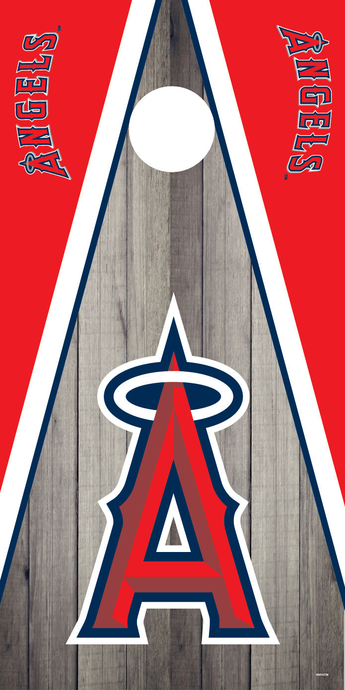 Corn Hole Board Wrap - Los Angeles Angels Cornhole D2