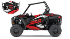 2014 + Polaris RZR 900  Graphics Kit D36-1 Red