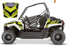 2009 - 2018 Polaris RZR 170 UTV Graphics Kit D39-6 Yellow