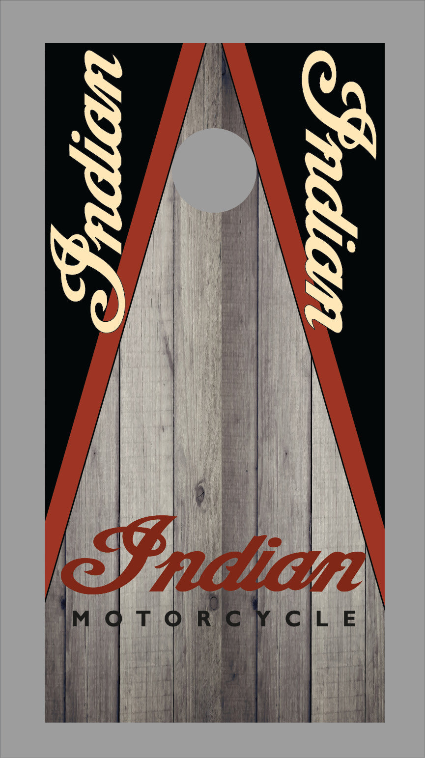 Corn Hole Board Wrap - Indian Motorcycles Set Cornhole