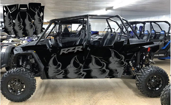 2020 - 2023 Polaris RZR  XP 1000 4 Door  Graphics Kit D00-1 Stealth Beast