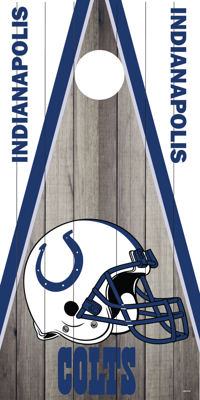 Corn Hole Board Wrap - Indianapolis Colts Cornhole D2