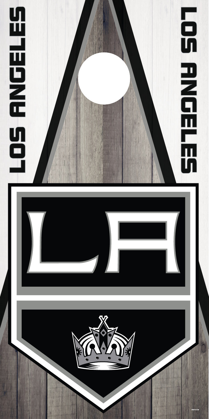 Corn Hole Board Wrap - Los Angeles Kings Set Cornhole