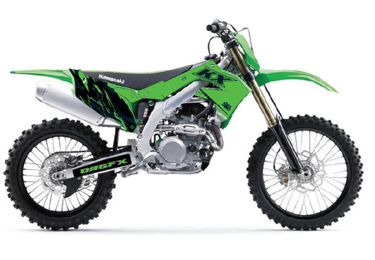 Kawasaki KX 450 (19-23) KX 250 (21-23) D48-1 Graphic Kit - Pro Edition