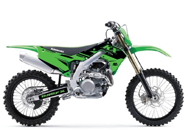 Kawasaki KX 450 (19-23) KX 250 (21-23) D36-1 Graphic Kit - Pro Edition