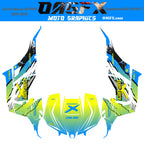 2013-2016 Can Am Maverick 1000 R  OAGFX Racing Graphics Kit  D53-2 Wild
