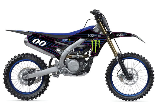 2018-2022 Yamaha YZF 450 YZ450F OAGFX  Graphic Kit - Pro Ed DMon-1