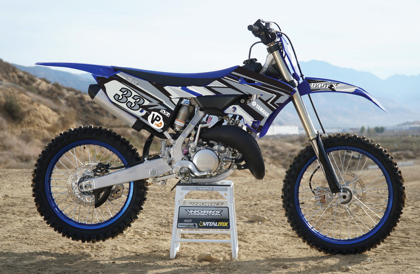 2022-2025 Yamaha YZ 125 250 YZ OAGFX  Graphic Kit - Pro Ed DMK-3