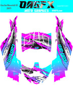 2017 - 2024 Can Am X3 Maverick Graphics Kit  Pro Edition D53-1 Wild