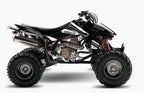 2004 - 2018 Honda TRX 450R ER Graphics Kit - Pro Ed D35-3 Stealth